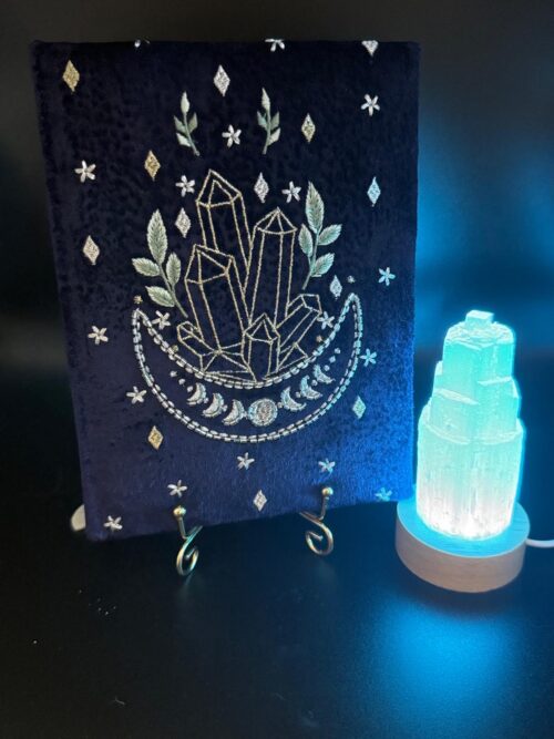 Crystal Velvet Notebook